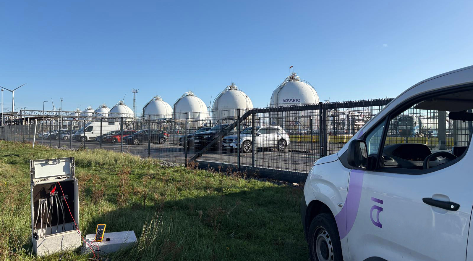 Gas terminal
